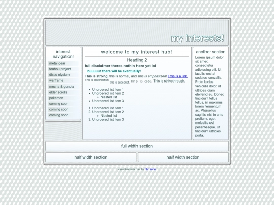 hyperfixations screenshot