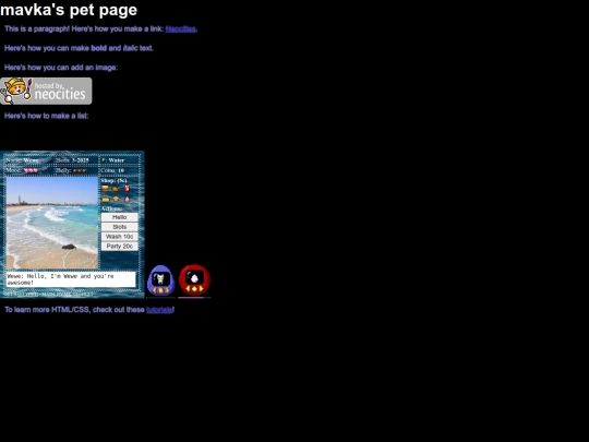 petpage screenshot