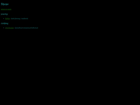 shops screenshot