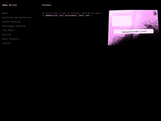 contact screenshot