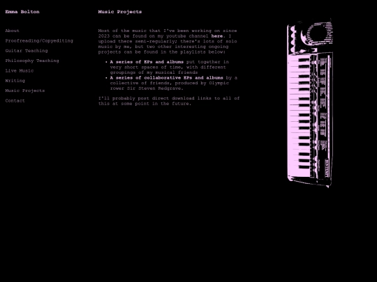 music-projects screenshot