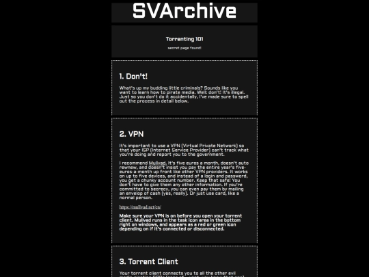 archive/torrent101 screenshot