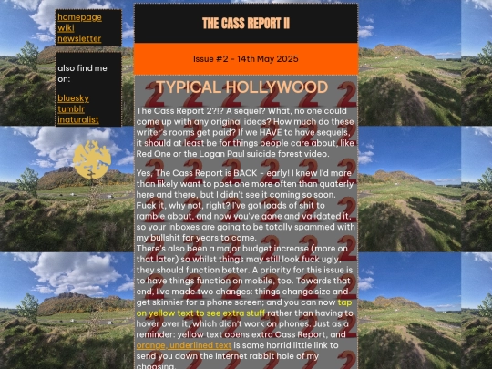newsletter/2 screenshot