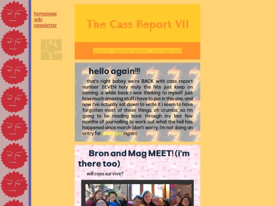 newsletter/7 screenshot