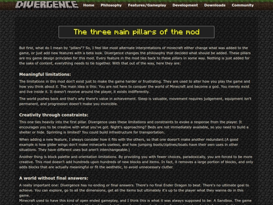 philosophy screenshot