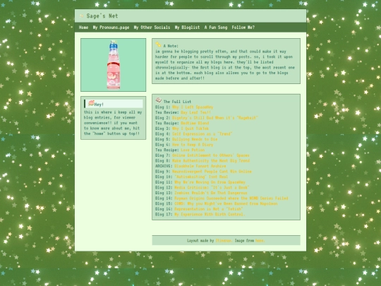 bloglist screenshot