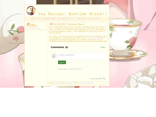 tea.recipe.1 screenshot