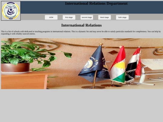 unversity collage/International Relations/hom/International Relations screenshot