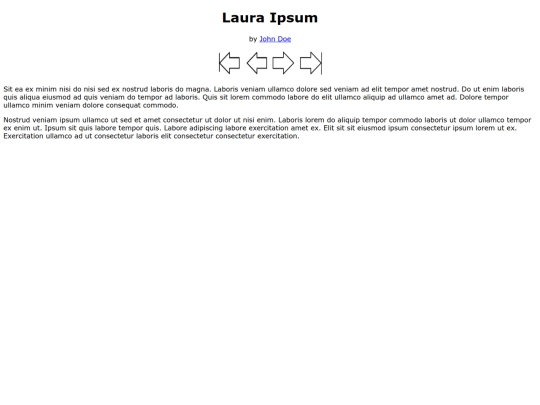laura-ipsum/page2 screenshot