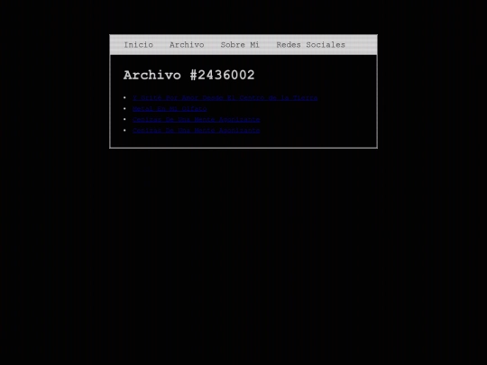 archive screenshot
