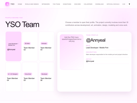 team screenshot