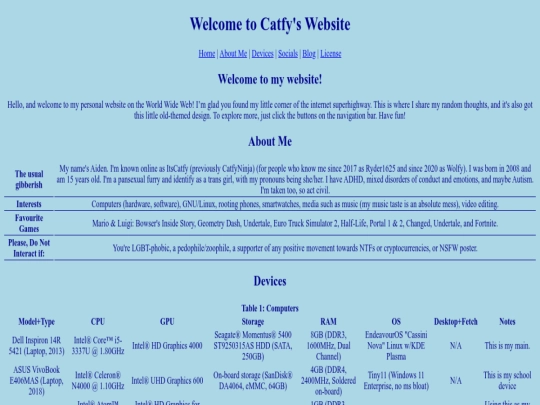 index screenshot