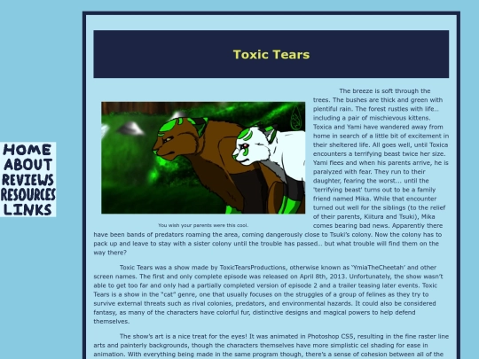 ReviewList/Toxic Tears/ToxicTears screenshot
