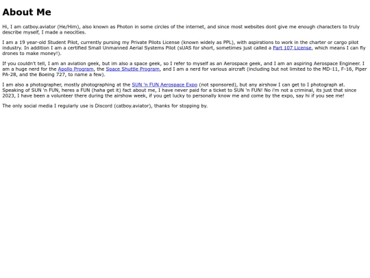 website stuff/aboutme screenshot