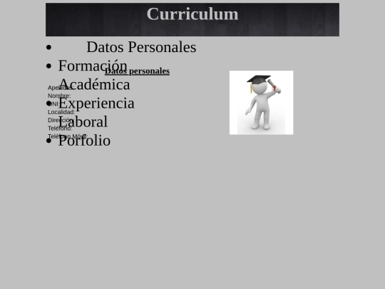 Curriculun screenshot
