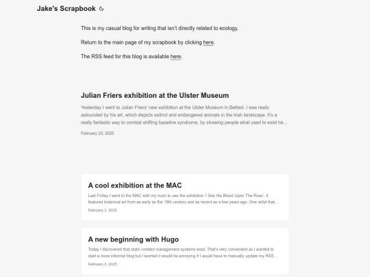 blog screenshot