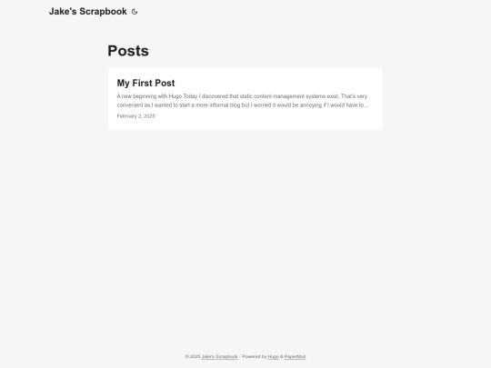 blog/posts/page/1 screenshot