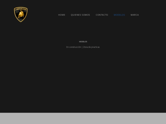 lamborghiniproject/modelos screenshot