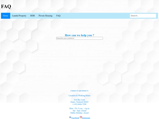 hsh_home-faq screenshot