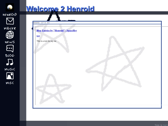 test screenshot