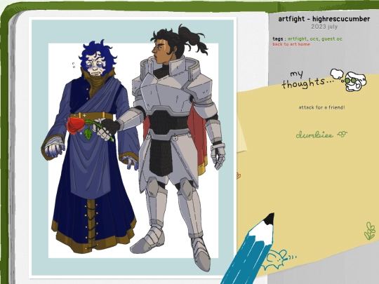 art/page/2023/7/artfight-highrescucumber screenshot