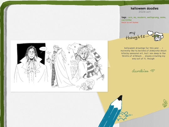 art/page/2024/10/halloween-doodles screenshot