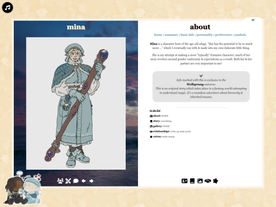 ocs/mina screenshot