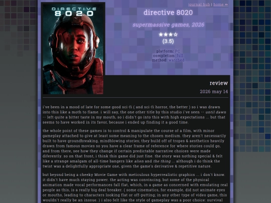reviews/directive-8020 screenshot