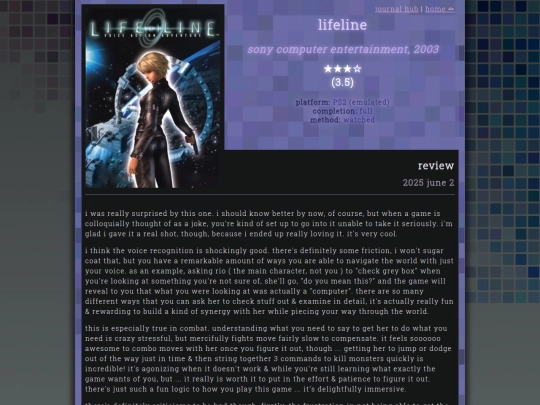 reviews/lifeline screenshot