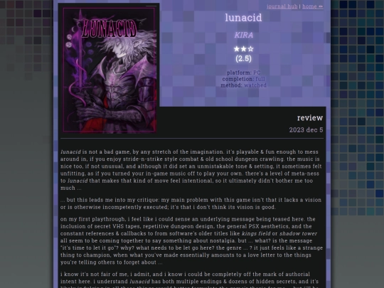 reviews/lunacid screenshot