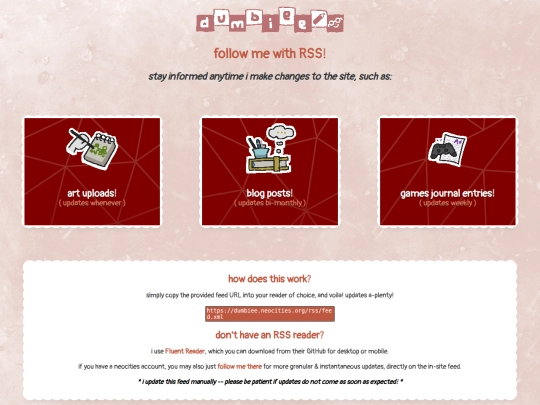 rss screenshot