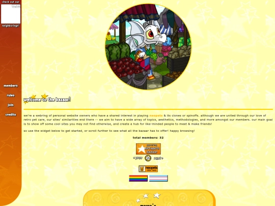 webring/neopets screenshot