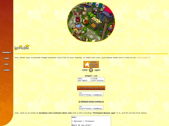 webring/neopets/join screenshot