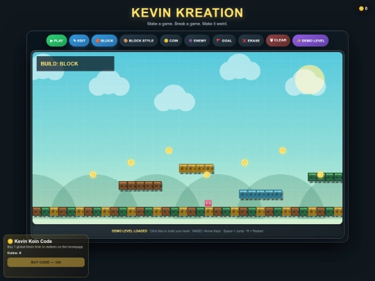 Games/kevinkreation screenshot