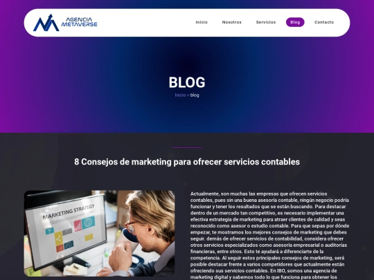 blog screenshot