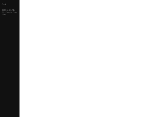 blog screenshot