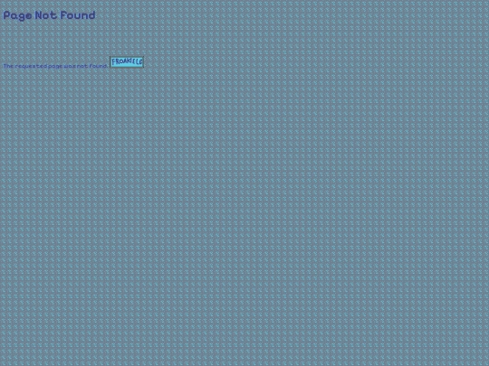 not_found screenshot