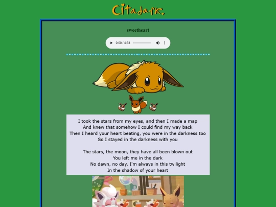 shrines/eevee screenshot