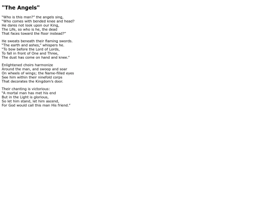 Poems/The_Angels screenshot