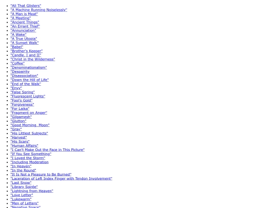 poems screenshot