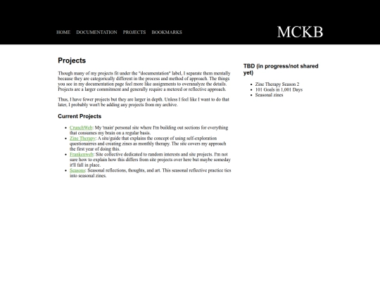 KB/projects screenshot