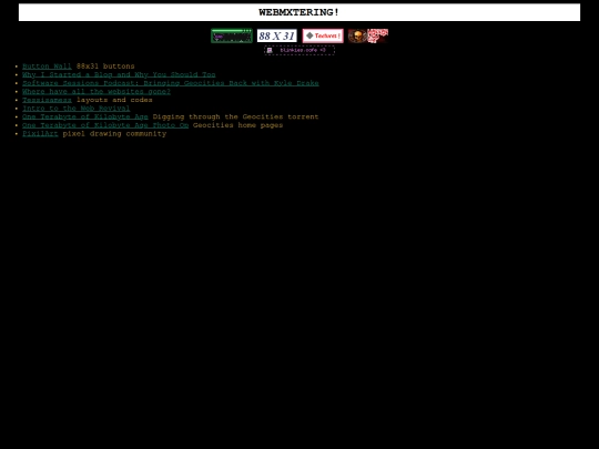 exit/websitelinks screenshot