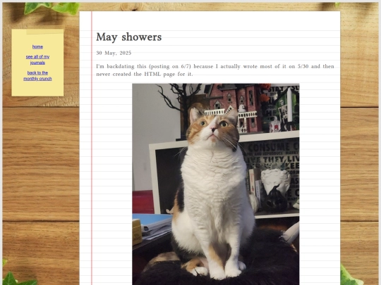 journal/posts/2025-05-30-May-showers screenshot