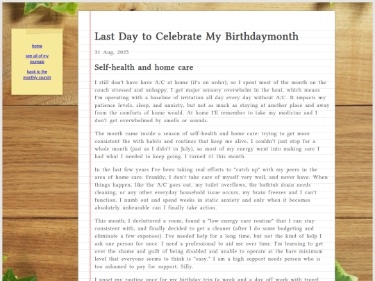 journal/posts/2025-08-31-Last-Day-to-Celebrate-My-Birthdaymonth screenshot