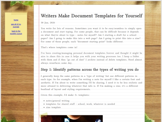 journal/posts/2026-06-30-Writers-Make-Document-Templates-for-Yourself screenshot