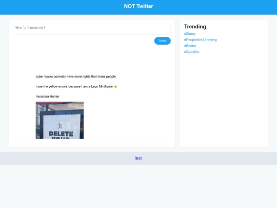 nottwitter screenshot