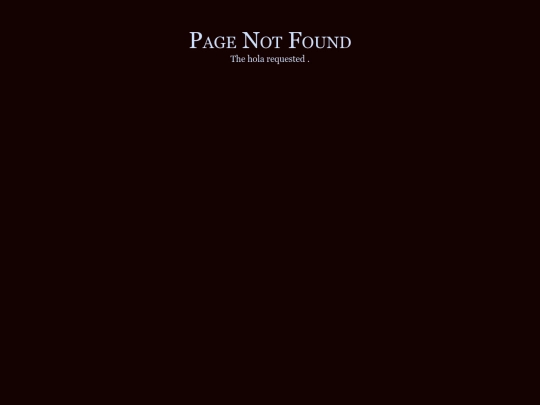 not_found screenshot
