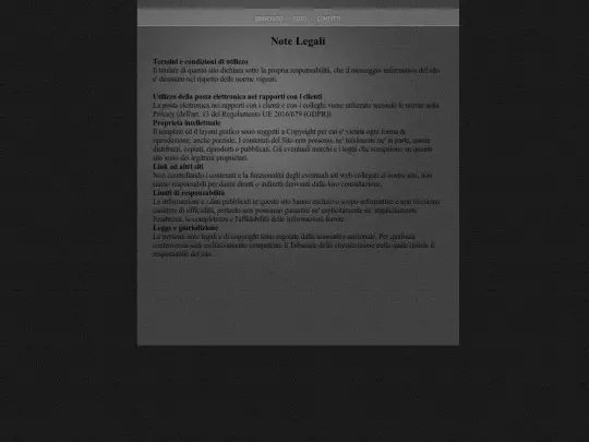 Termoidraulica_Baldini_Roberto/Note_Legali screenshot
