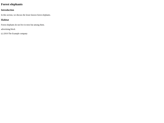 test screenshot