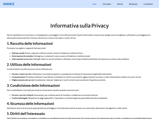 policy screenshot